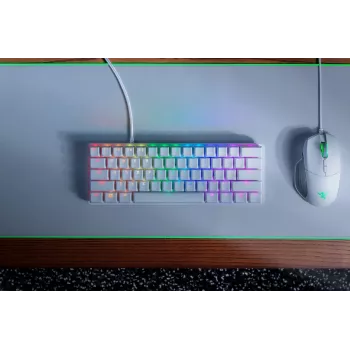 RAZER Huntsman Mini - Mercury Edition - Purple Switch - Layout US Teclado