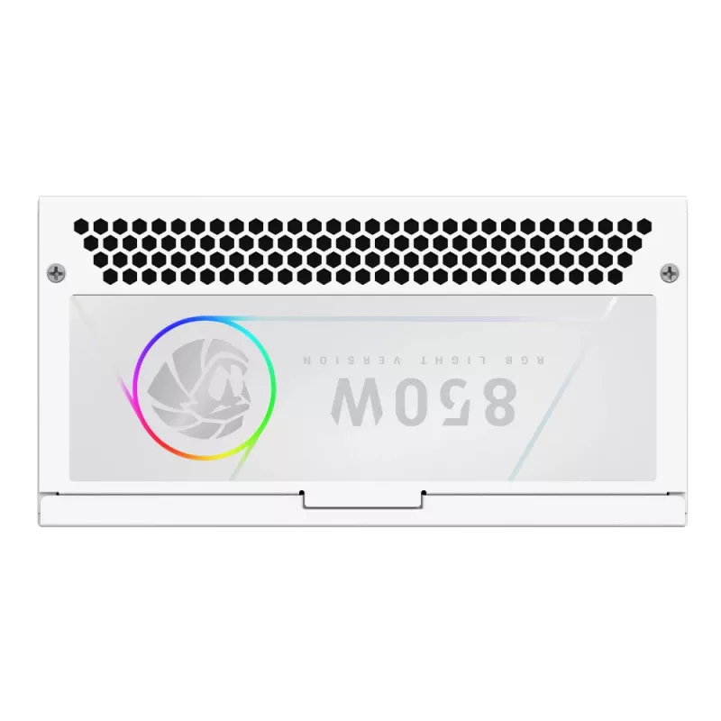 Fonte de alimentação Gamemax, 80 PLUS, Gold | RGB 850G WH | 850 W