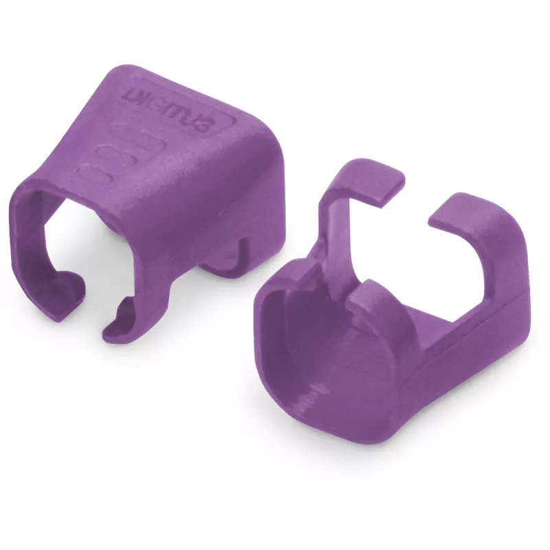 Clipe de codificação de cores Digitus Color Clips para cabo de patch A-CC-VI PVC violeta