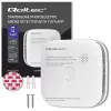 Detetor de fumo com pilha Tuya WiFi LED