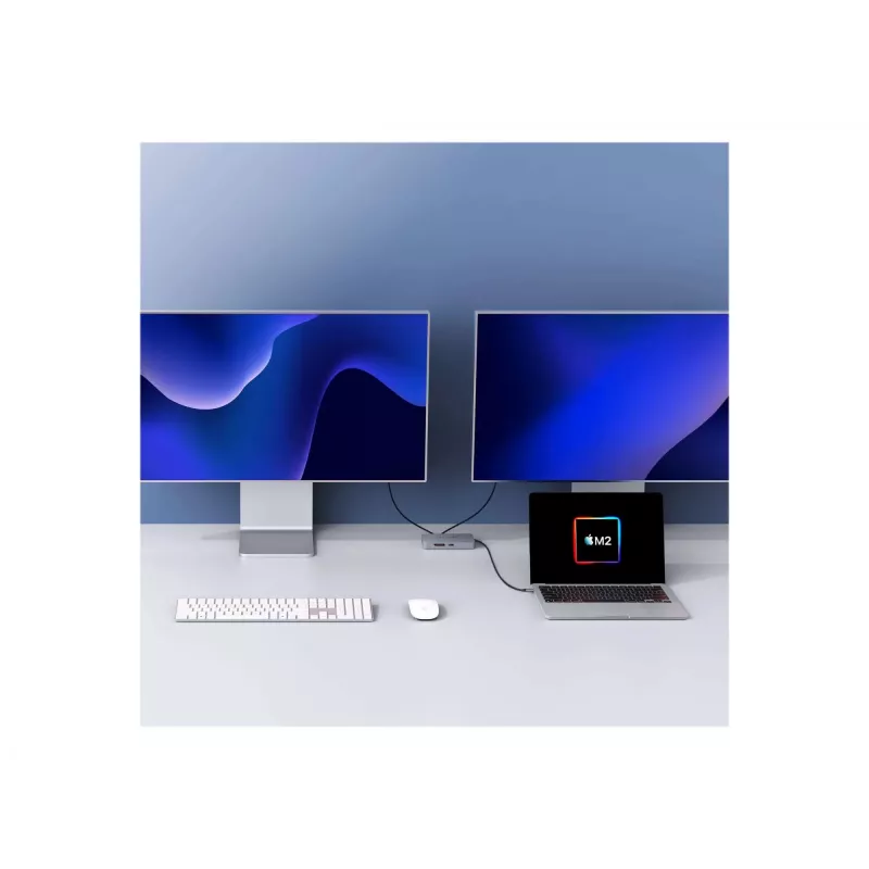 Hyper | HyperDrive Universal USB-C 10-in1 Dual HDMI Mobile Dock | Ethernet LAN (RJ-45) portas 1 | HDMI portas número 2