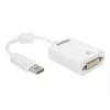 Adaptador de cabo de vídeo DeLOCK 61765 DisplayPort para DVI-I 0,125 m