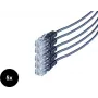 ShiverPeaks SO70084-3-SET5 Cabo telefónico RJ11 para RJ11, 3 m, preto, conjunto de 5