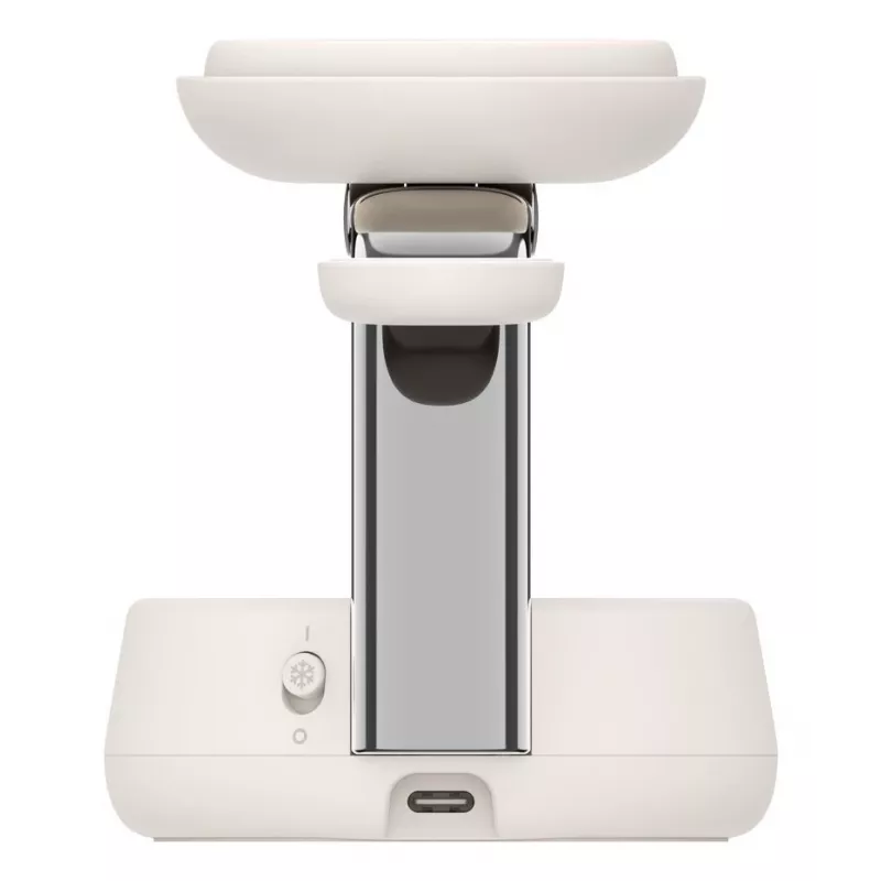 Carregador USB sem fios Belkin Qi2 WIZ040KQSD — 25 W, alimentação USB, cabo de 1,5 m, branco, para smartphone smartwatch auscultadores monitor de atividade