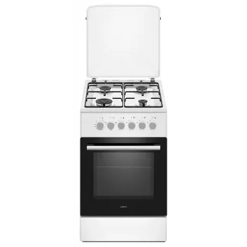 Fogão elétrico a gás MPM MPM-56-KGM-04, 4 bicos, 56 cm, forno elétrico, preto
