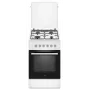 Fogão elétrico a gás MPM MPM-56-KGM-04, 4 bicos, 56 cm, forno elétrico, preto