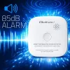 Detetor de fumo sem fios QOLTEC modelo 52653 com alarme de bateria 85 dB