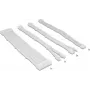 Conjunto de cabos de extensão DELOCK 84542 — 5 peças com malha 30 cm