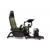 Assento de cockpit Next Level Racing Flight Simulator Boeing Military 396055 — assento especial de simulação de voo, compatível com manípulos de controlo e pedais