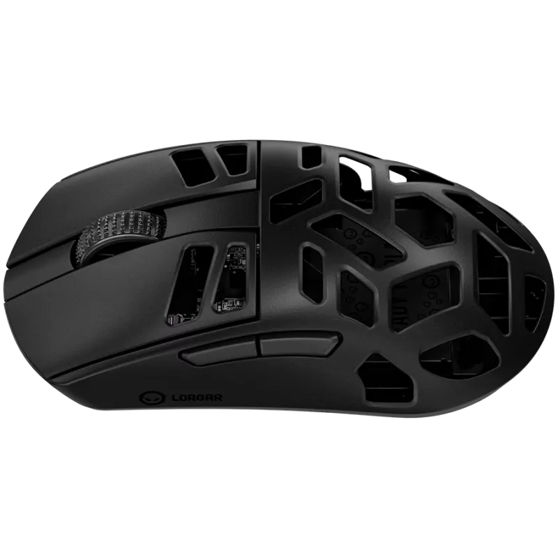 LORGAR MSE90W, rato gaming sem fios Elite em liga de magnésio, preto