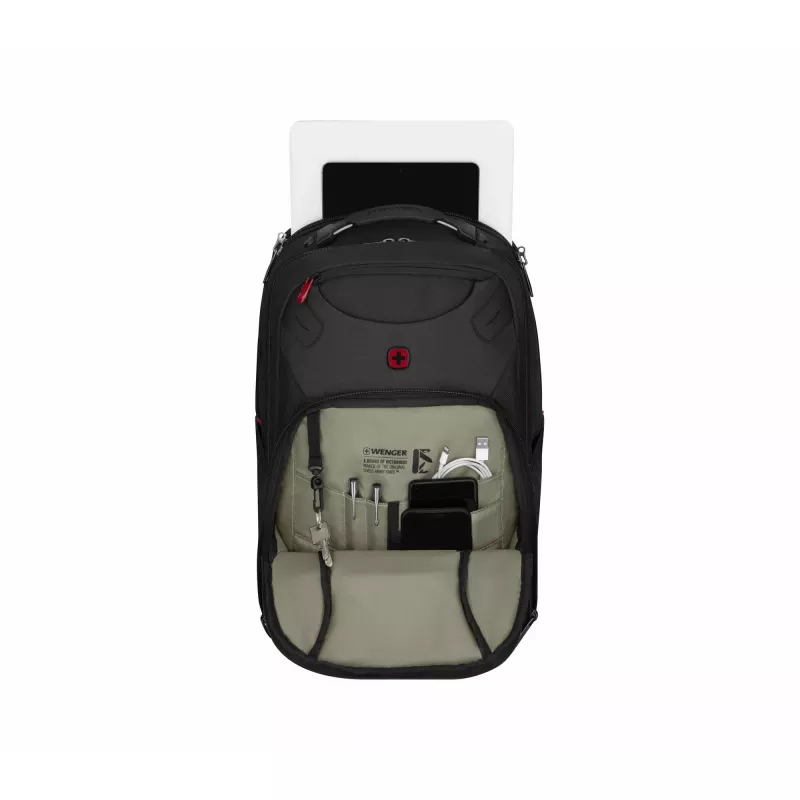 Mochila de lazer Wenger SwissGear Cosmic preto poliéster PVC rPET