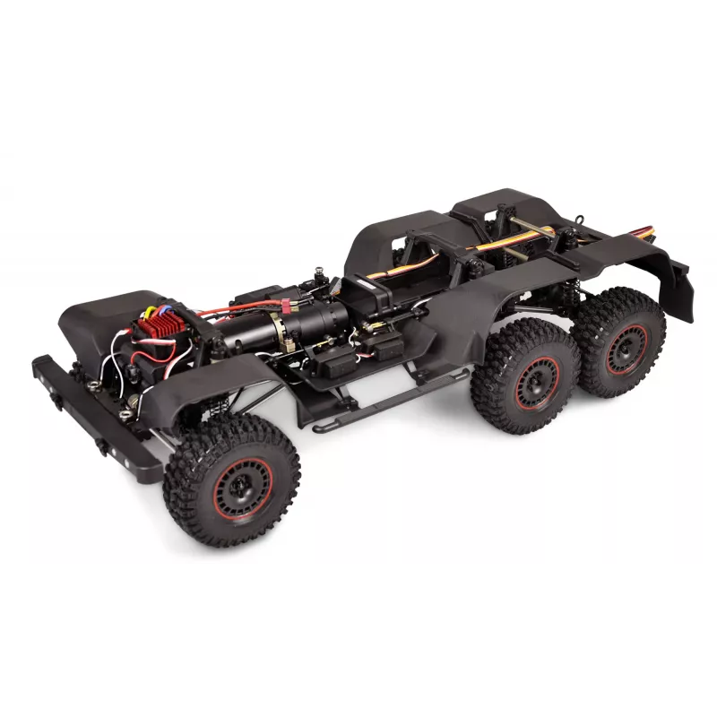 Amewi 22558 AMXRock RCX10.3P todo-o-terreno RC 6x6 pick-up, 14+, cinzento