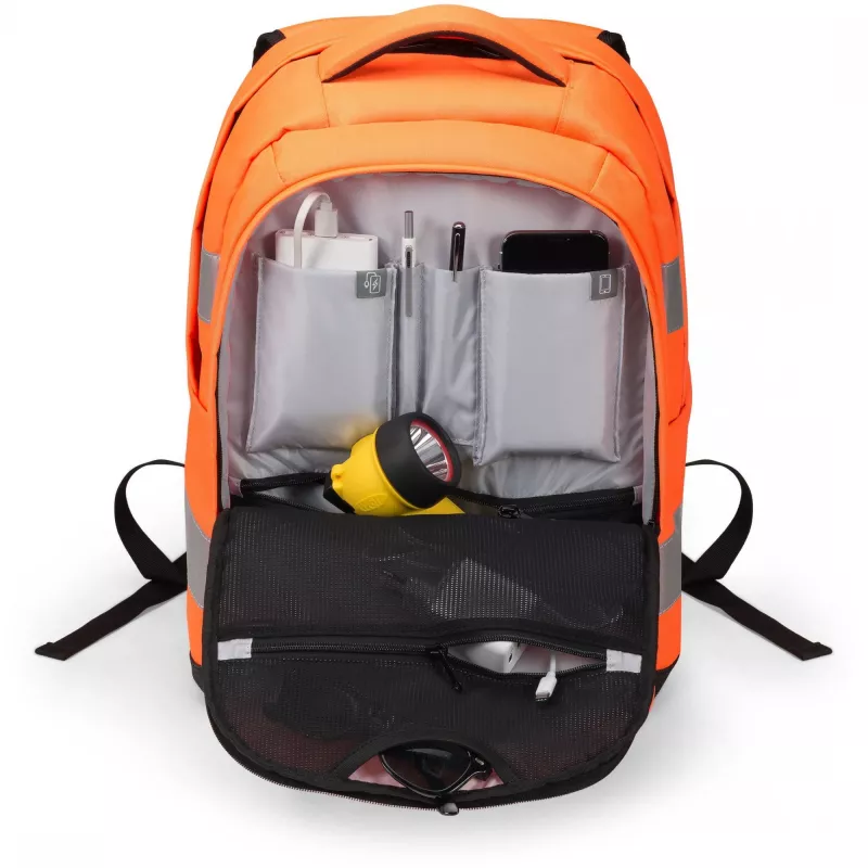 Dicota HI-VIS - V2 - Mochila para portátil - 39,6 cm (15,6 polegadas)