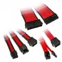 Kolink Core Adept COREADEPT-EK-RED kit de extensão de cabos entrançados, 6 cabos, vermelho