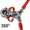Yato PEX-AL-PEX alicate de cravar manual com conjunto de 8 mandíbulas