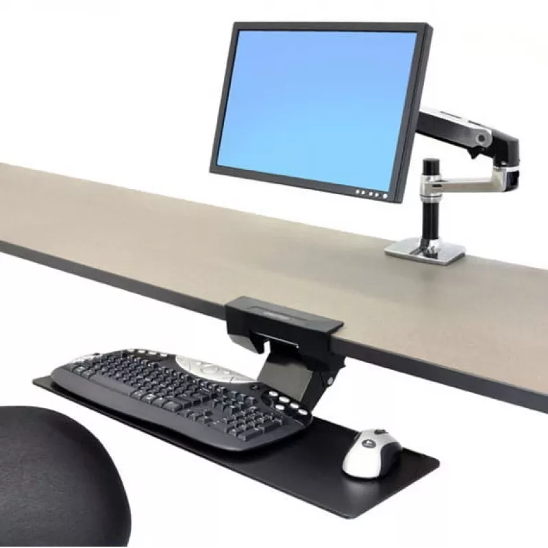 Braço de teclado para secretária Ergotron Neo-Flex 97-582-009 Preto