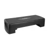 Step de fitness Rebel Active 2 níveis, polipropileno, superfície antiderrapante, 680×280 mm, altura regulável