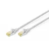 Cabo de rede Digitus CAT 6A S/FTP RJ-45 Cat6a 1,5 m cinzento