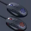 Rato com fio Lumi Legend WM03G-16, USB Type-A, ótico, 7200 DPI, Juoda