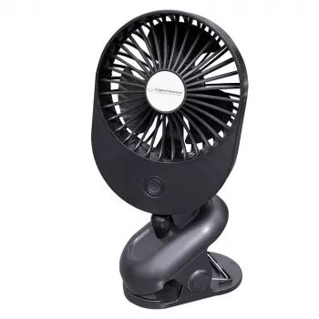 Ventilador Esperanza EHF103K, ventilador USB compacto, PRETO
