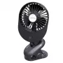 Ventilador Esperanza EHF103K, ventilador USB compacto, PRETO