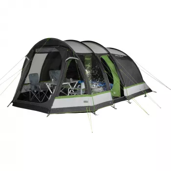 Tenda de túnel familiar Bozen 6.0 (cinzento/verde)