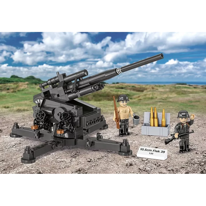 Conjunto de construção Cobi Blöcke 10,5 cm Flak 39 — 339 peças