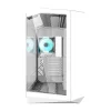 Caixa para PC Darkflash DY470 (branco) + 4 ventoinhas