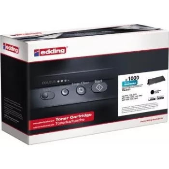 Toner edding EDD-1000 preto compatível com brother TN-2120