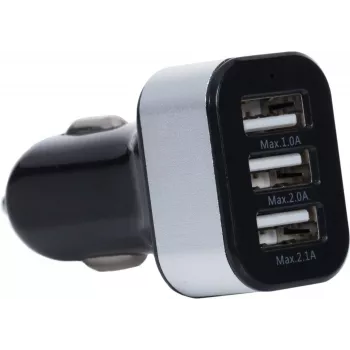 Carregador de automóvel TECHNISAT CARCHARGER TRIPLE USB C com três portas USB-C/USB-A