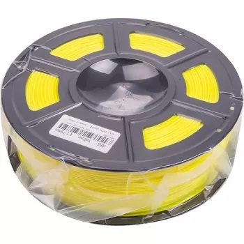 Filamento para impressão 3D ABS, 1,75 mm, 1 kg, amarelo