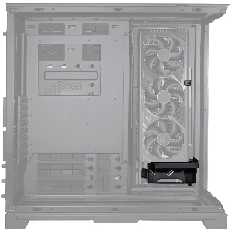 Suporte para GPU Lian Li O11D Evo XL metal universal 93,5x145x80mm