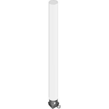 Mangueira têxtil EUROLITE 51116300 — branco, 5 m comprimento, manga de luz/decoração