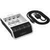 Carregador de pilhas Ansmann Comfort Smart doméstico USB