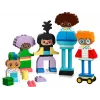 Brinquedo de construção LEGO DUPLO 10423 conjunto de pessoas para construir, 71 peças, a partir de 3 anos, figuras 260 mm de altura