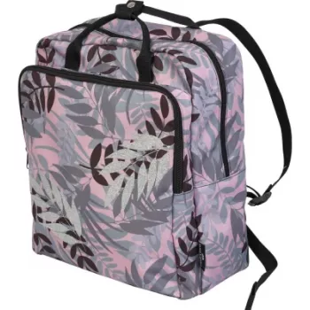 Mochila Faber-Castell Daily Sparkle — cinzento, detalhes em plástico