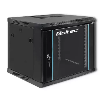 Armário de rede QOLTEC 9U Modelo 54466 – bastidor aberto 9U armário de montagem em servidor/rack