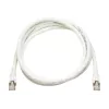 Cabo Ethernet blindado S/FTP série Cat8 25G/40G certificado da Eaton Tripp Lite, à prova de dobras (RJ45 M/M), PoE, branco, 1,83 m - cabo de rede - RJ-45 (M) para RJ-45 (M) - 1,829 m - S/FT