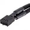 Cabo em Y para ventoinha PWM THERMALTAKE Tt Mod AC-060-CO1OTN-F1 4-Pin, pack de 3