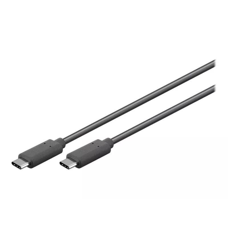 Cabo Goobay USB-C™ 3.1 Generation 1, preto, 3 m - ficha USB-C™ > ficha USB-C™ (66509)