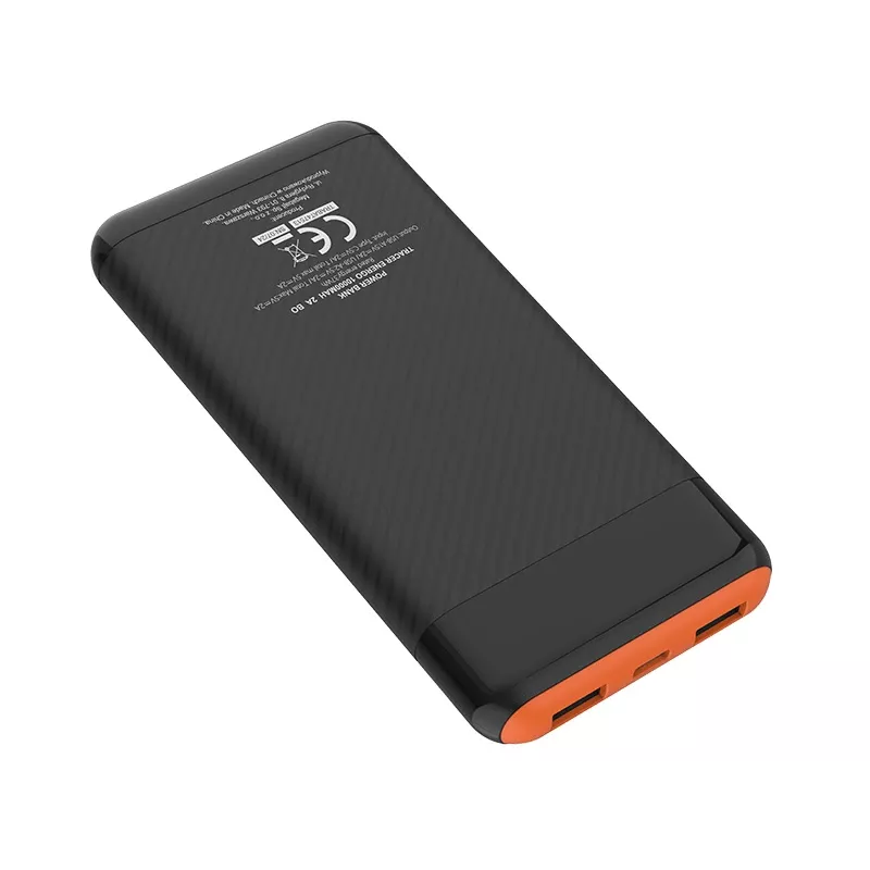 PowerBank EnerGo 10000mAh preto-laranja