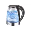Chaleira elétrica Adler AD 1225 1,7 L preto, aço inoxidável, transparente 2200 W