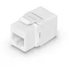 UBIQUITI CAT6 KEYSTONE JACK, PACOTE DE 12. KEYSTONE SEM FERRAMENTAS PARA LIGAR UMA FICHA ETHERNET CAT6 SEM UTILIZAR UMA FERRAMENTA DE INSERÇÃO (PUNCH-DOWN) OU DE CRIMPAGEM
