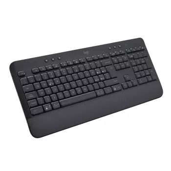 Logitech Signature - teclado - sem fios - Bluetooth 5.1 - QWERTY - italiano - grafite (920-010915)