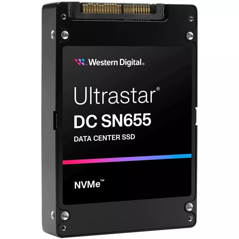 Disco SSD Western Digital 30,7 TB U.3 PCI Express 4.0 Ultrastar DC SN655