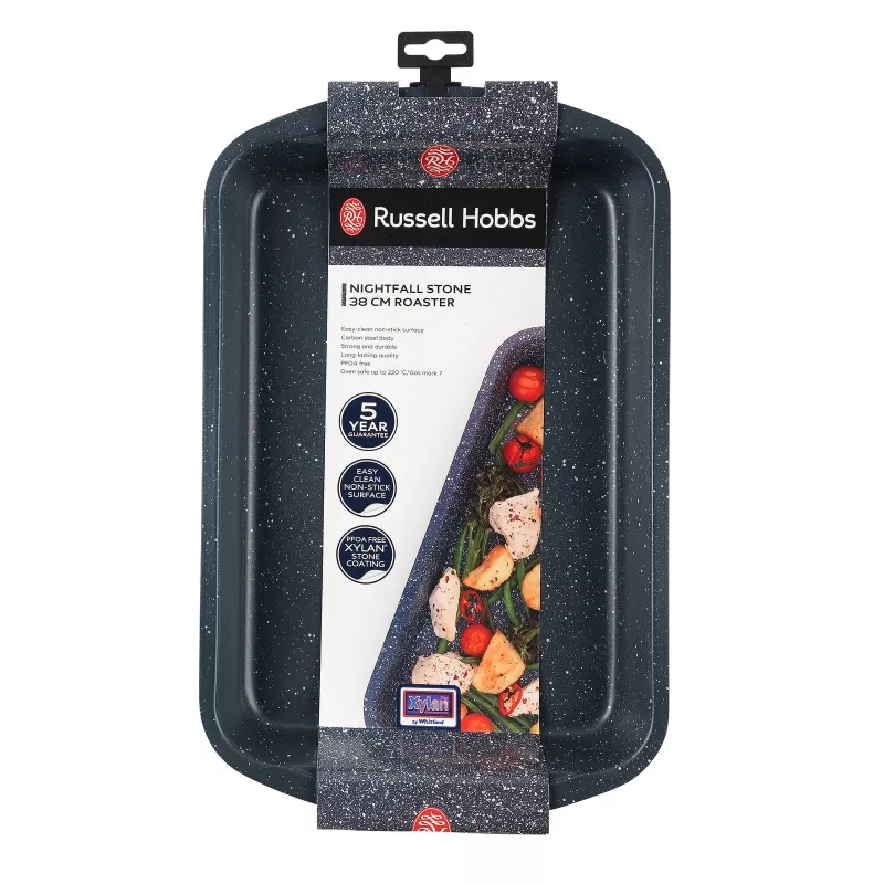 Assadeira Russell Hobbs Nightfall Stone 38 cm - frigideira
