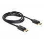 Cabo DisplayPort DeLOCK 82585 2 m preto