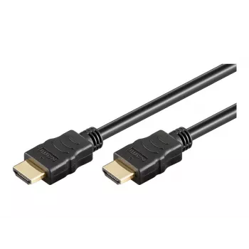 Goobay Cabo HDMI 3m com Ethernet, 4K (2160p), contactos dourados