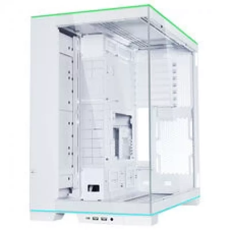 Bundle de caixa de PC Lian Li O11 Dynamic EVO RGB + HydroShift II LCD-S 360TL AiO - branco