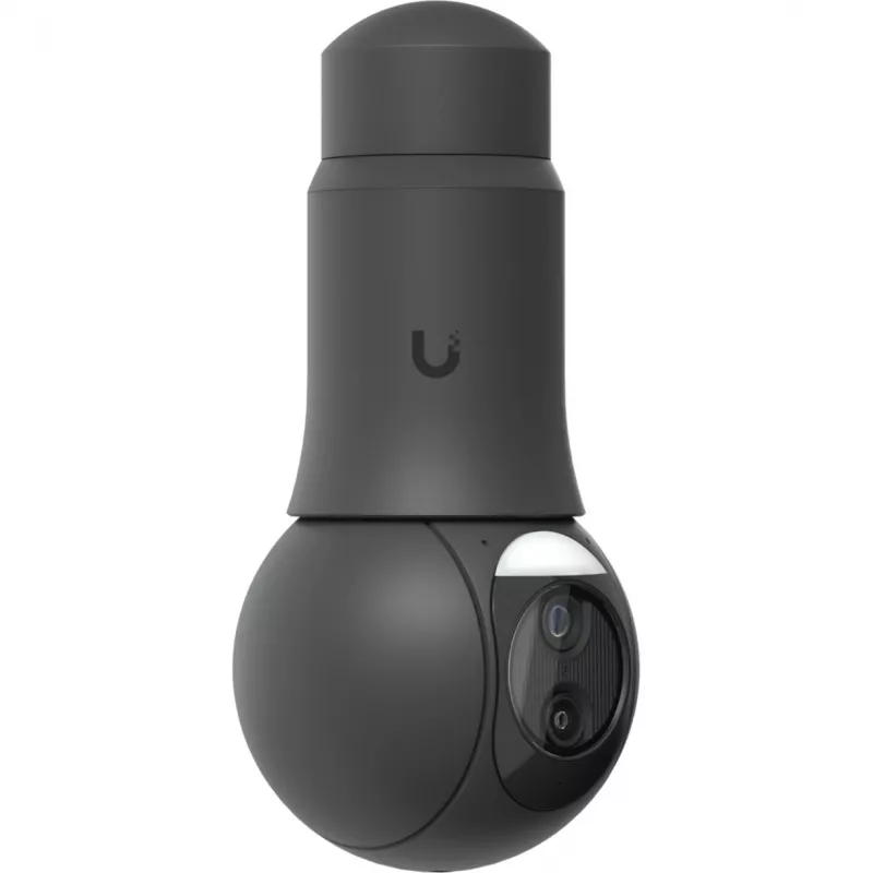 Ubiquiti UVC-G6-PTZ-B câmara 4K de dupla lente para todas as condições meteorológicas com zoom híbrido 10x, sensor de imagem 1/1.8 8MP, Multi-TOPS AI Engine e pan-tilt de latência ultrabaixa